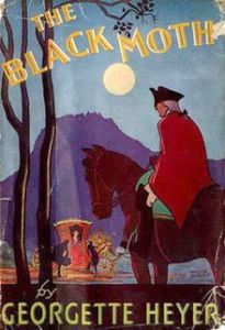 The Black Moth by Georgette Heyer First Edition Cover