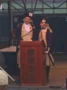 George Washington and the Marquis de Lafayette